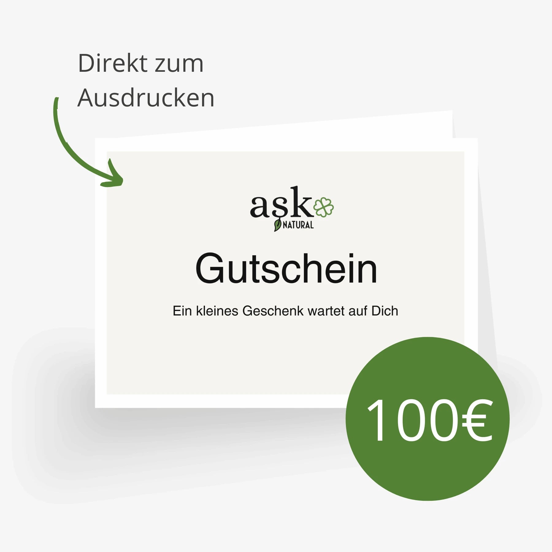 100€ Geschenkgutschein