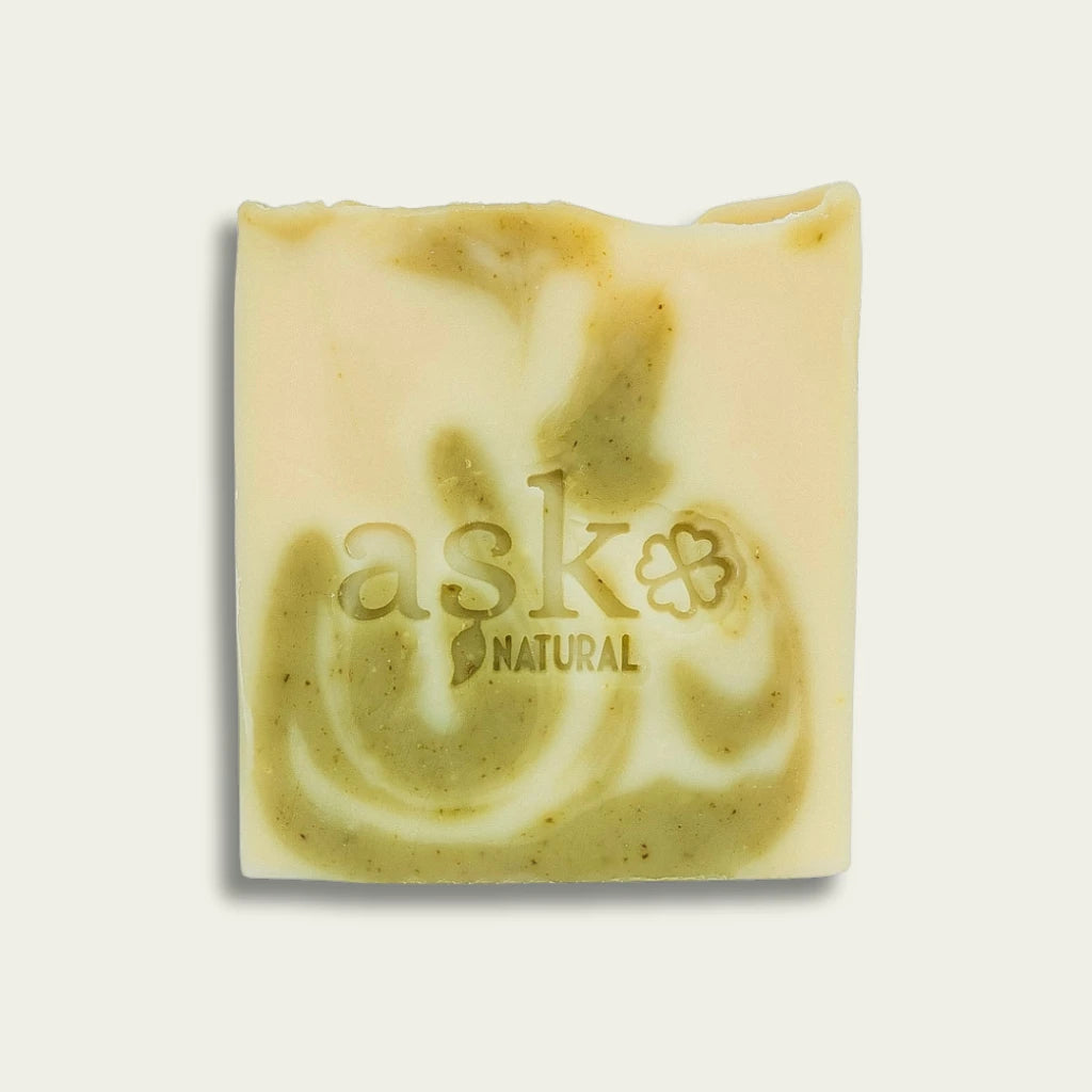 Aloe Vera Naturseife von ASK Natural. Handgemachte Naturseife mit Aloe Vera. Feuchtigkeitsspenden Pflege für trockene Haut.