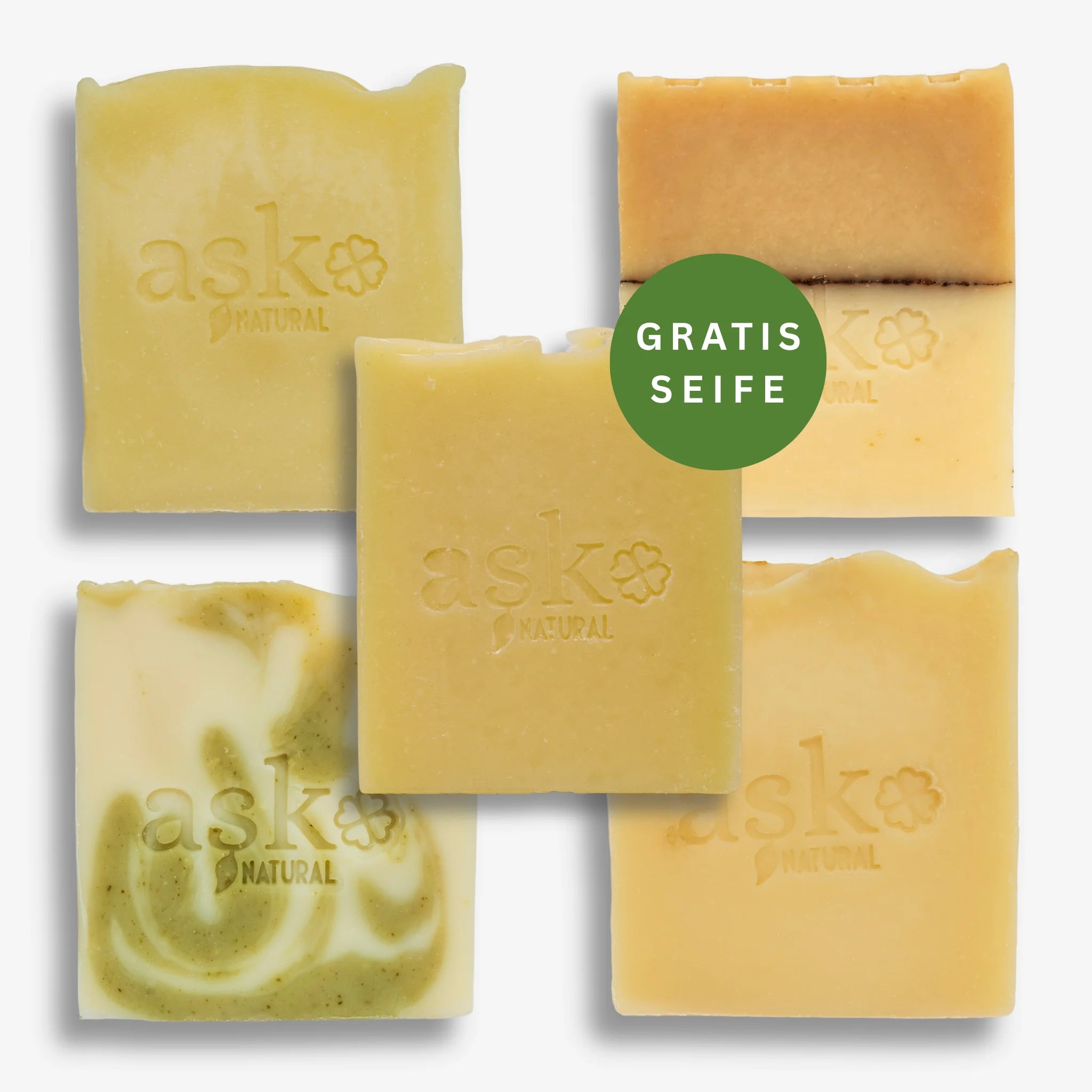 Bestseller Seifen-Set – 4+1 Gratis Seife