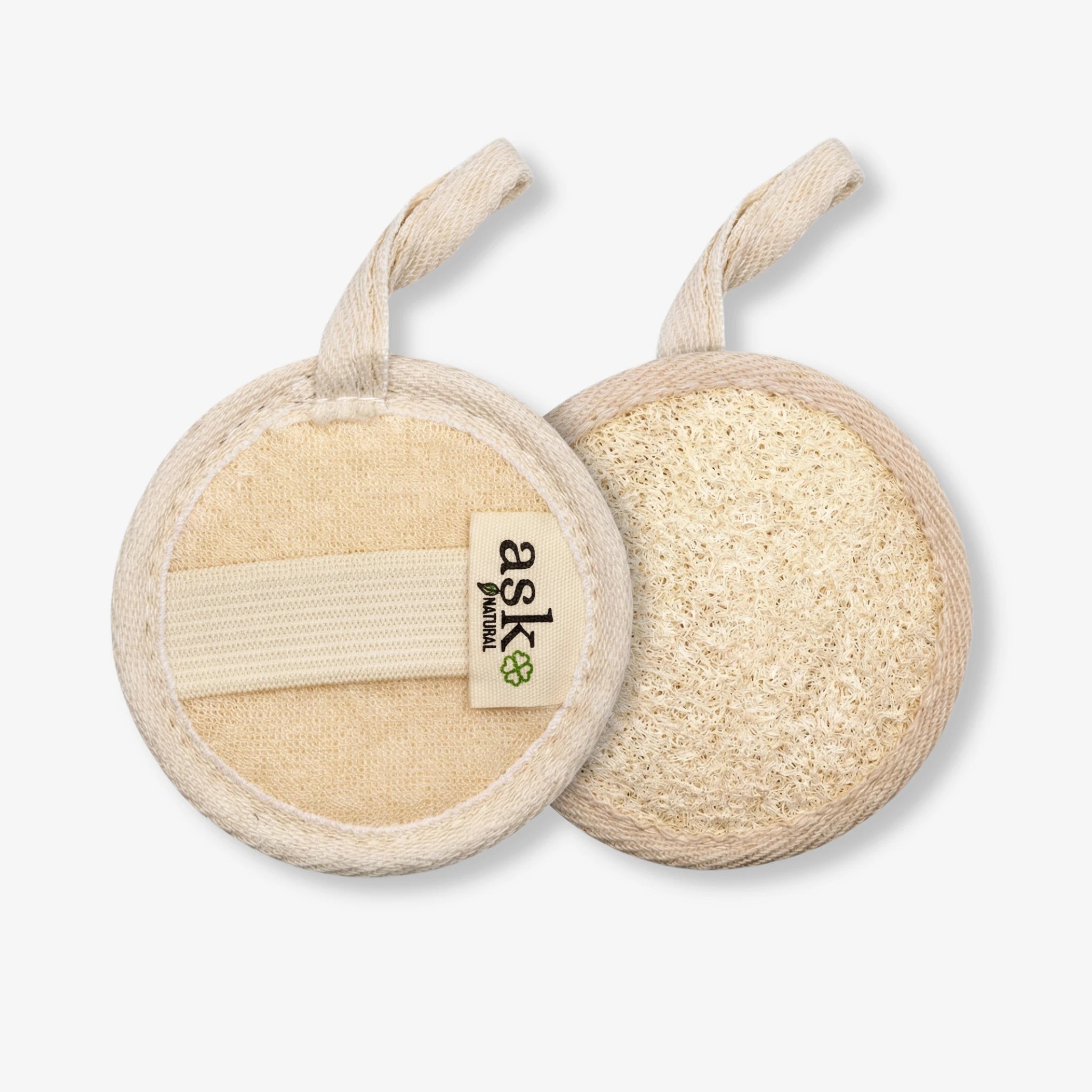Luffa Gesichtspeeling Pad - ASK Natural