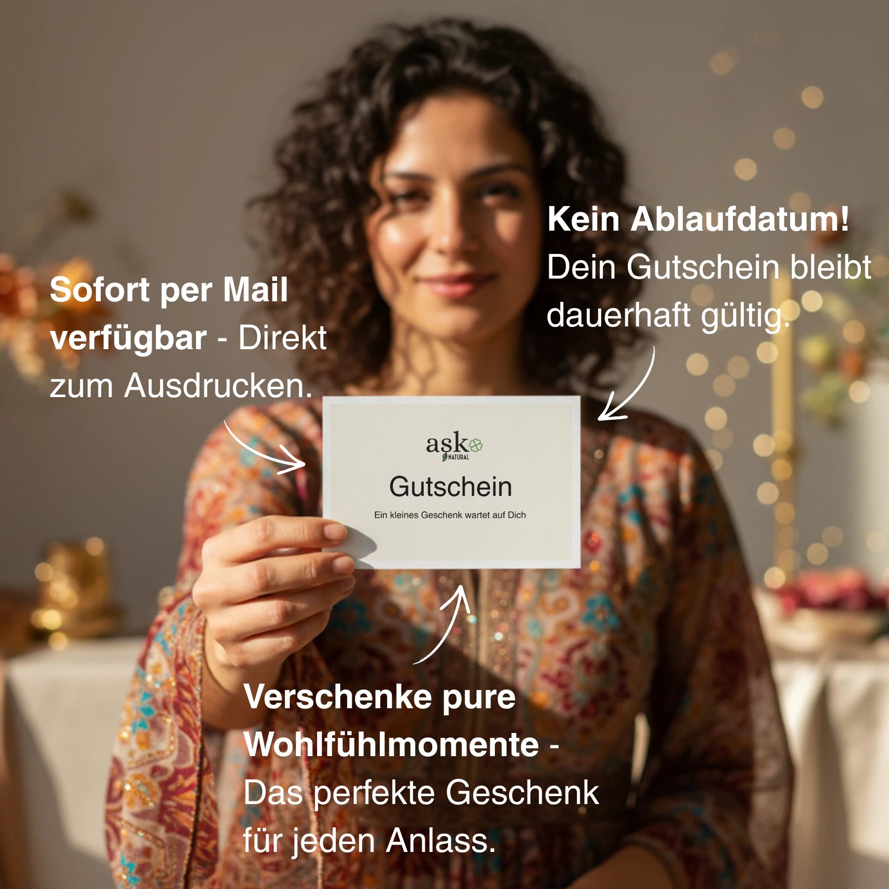 100€ Geschenkgutschein - ASK Natural