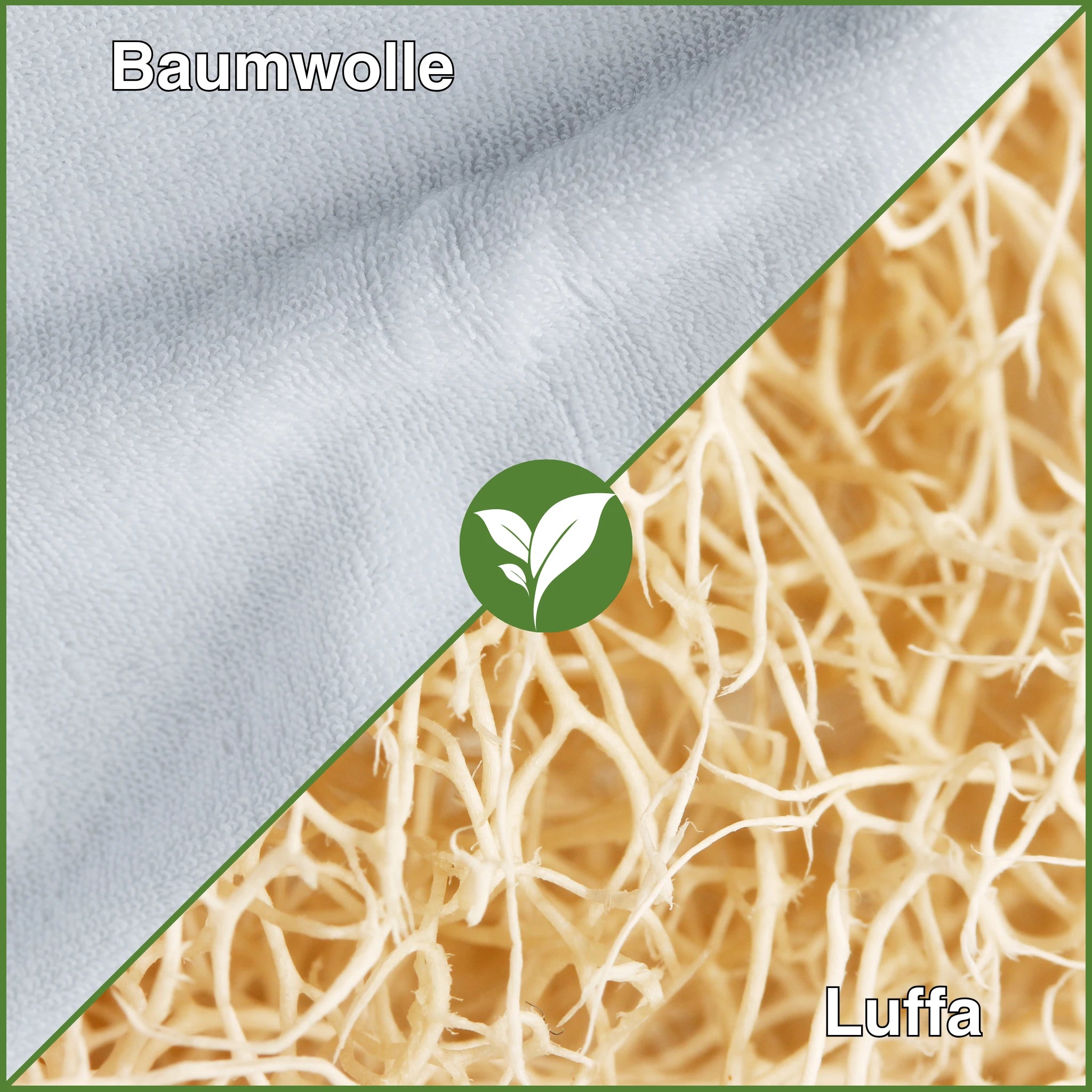 Luffa Gesichtspeeling Pad - ASK Natural